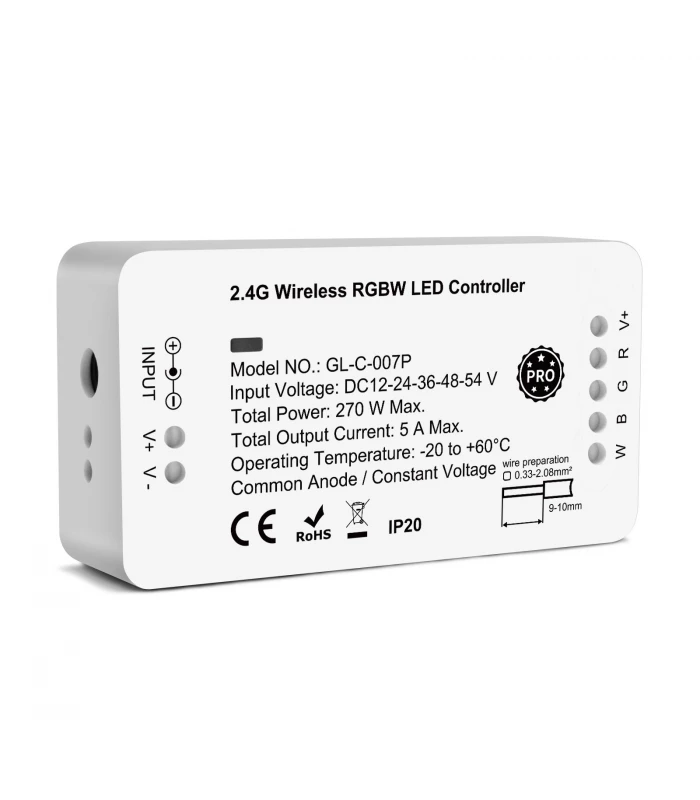 Sterownik ZigBee do pasków LED RGBW Hue