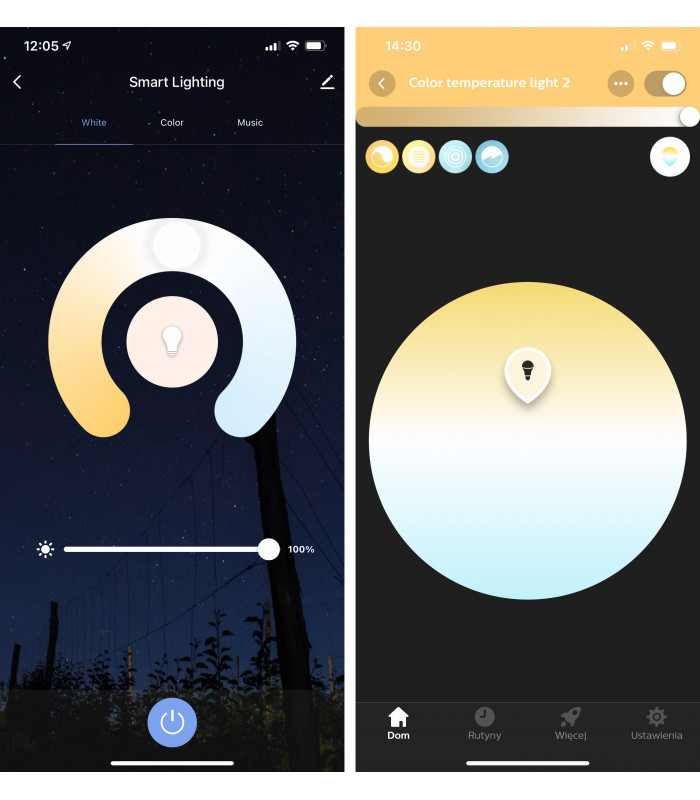 Sterownik ZigBee do pasków LED biały WW CW Hue