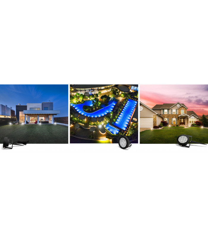 Lampa ogrodowa ZigBee LED 12W RGB CCT Philips Hue Tuya