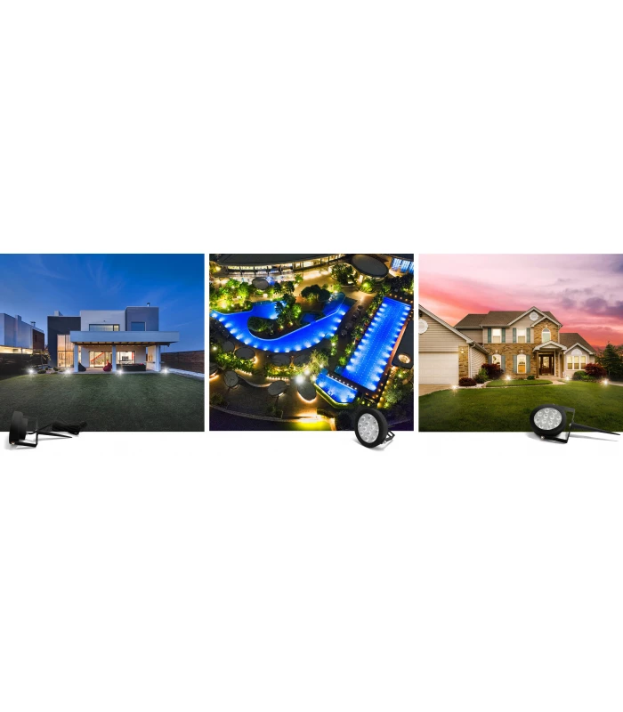 Lampa ogrodowa ZigBee LED 12W RGB CCT Philips Hue Tuya