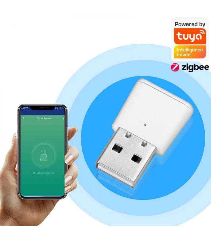 Wzmacniacz sygnału ZigBee do bramek TUYA i Smart Life