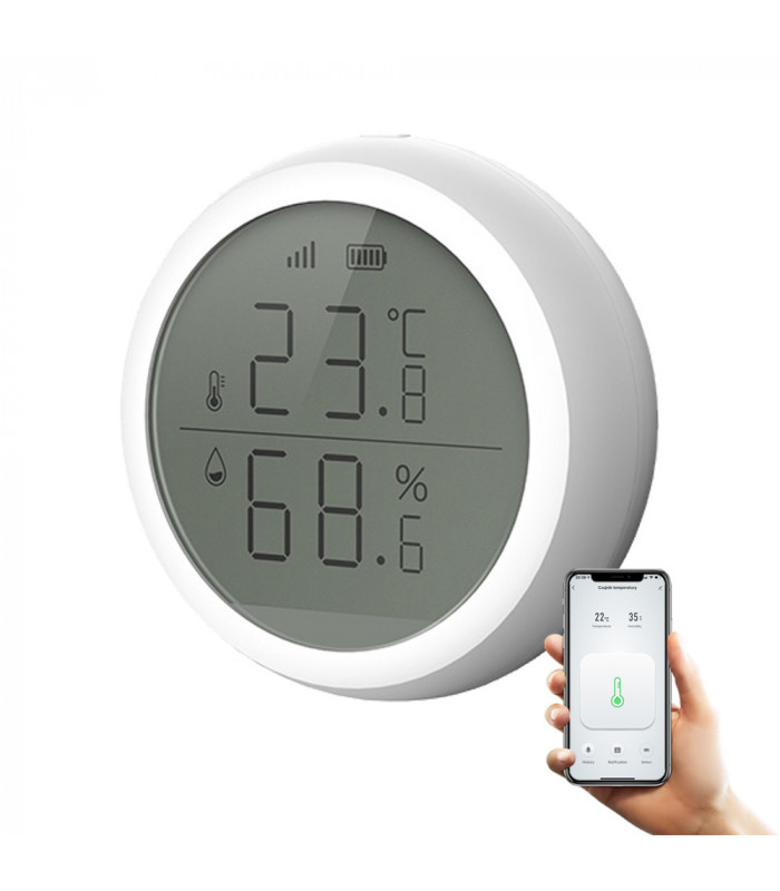 Czujnik temperatury wilgotności ZigBee TUYA Smart
