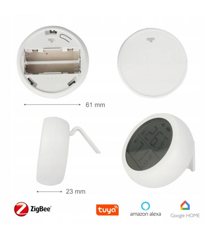 Czujnik temperatury wilgotności ZigBee TUYA Smart
