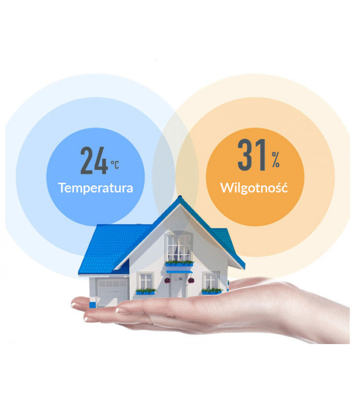 Czujnik temperatury wilgotności ZigBee TUYA Smart