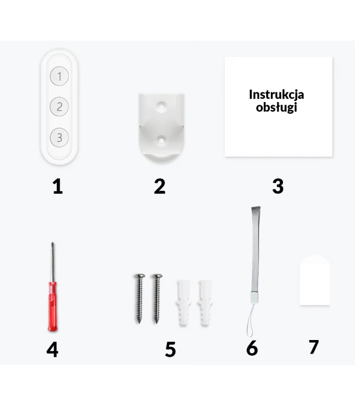 Pilot przycisk ZigBee TUYA Smart Life z uchwytem