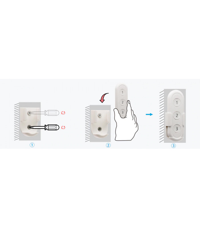 Pilot przycisk ZigBee TUYA Smart Life z uchwytem