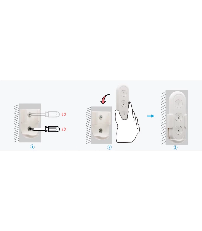 Pilot przycisk ZigBee TUYA Smart Life z uchwytem