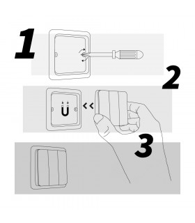 Pilot przycisk ZigBee TUYA Smart Life z magnesem