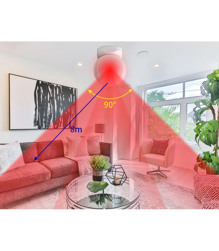 Czujnik ruchu PIR ZigBee TUYA Smart Life