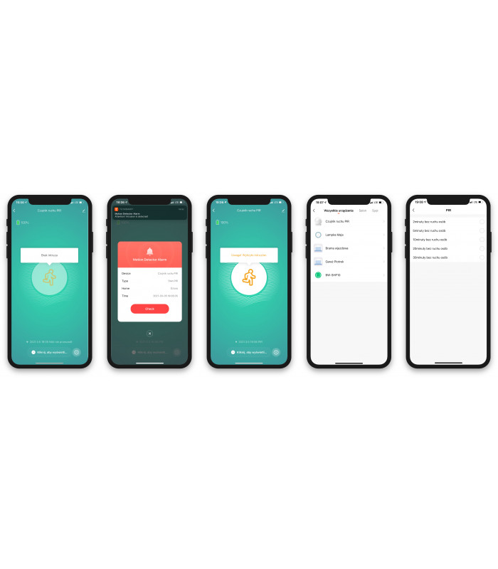 Czujnik ruchu PIR ZigBee TUYA Smart Life