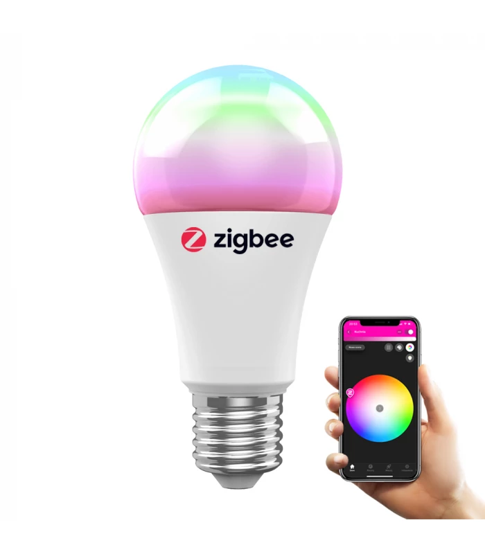 Żarówka LED ZigBee 10W E27 RGB CCT Tuya Philips Hue