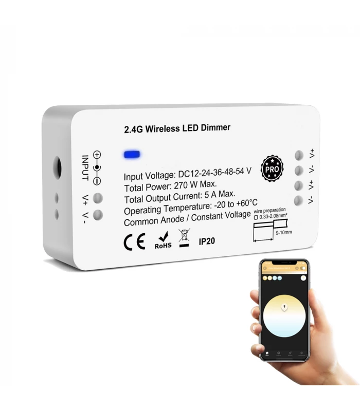 Ściemniacz ZigBee do pasków LED TUYA Hue