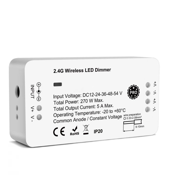 Ściemniacz ZigBee do pasków LED TUYA Hue