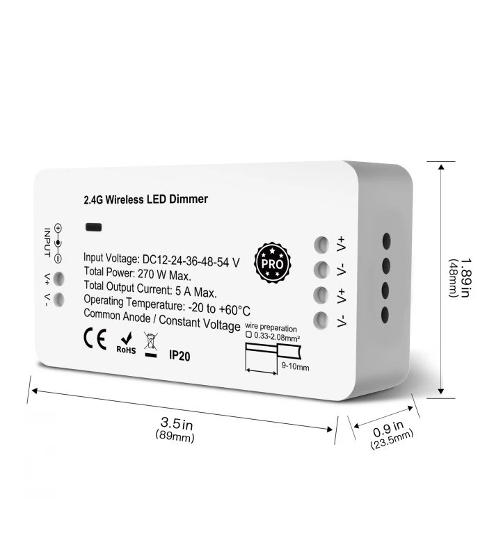 Ściemniacz ZigBee do pasków LED TUYA Hue