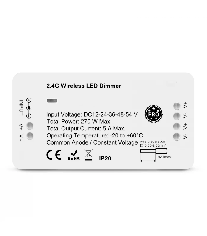 Ściemniacz ZigBee do pasków LED TUYA Hue