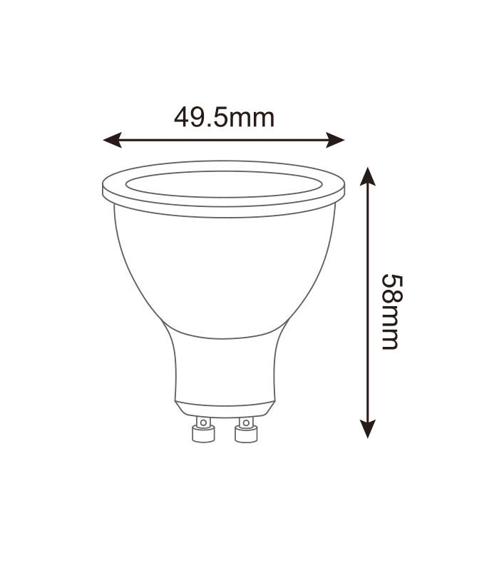 Żarówka LED GU10 4W ZigBee do Philips Hue - White and Color Ambiance