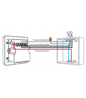 Podwójny przełącznik włącznik ZigBee do aplikacji TUYA