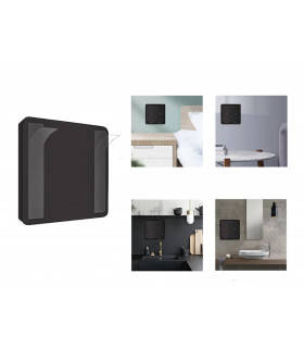 Bezprzewodowy 4 kanałowy pilot ZigBee 12 scen Tuya kolor czarny