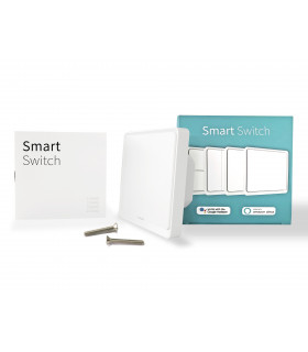 Podwójny włącznik ZigBee Tuya bez przewodu N z przekaźnikiem