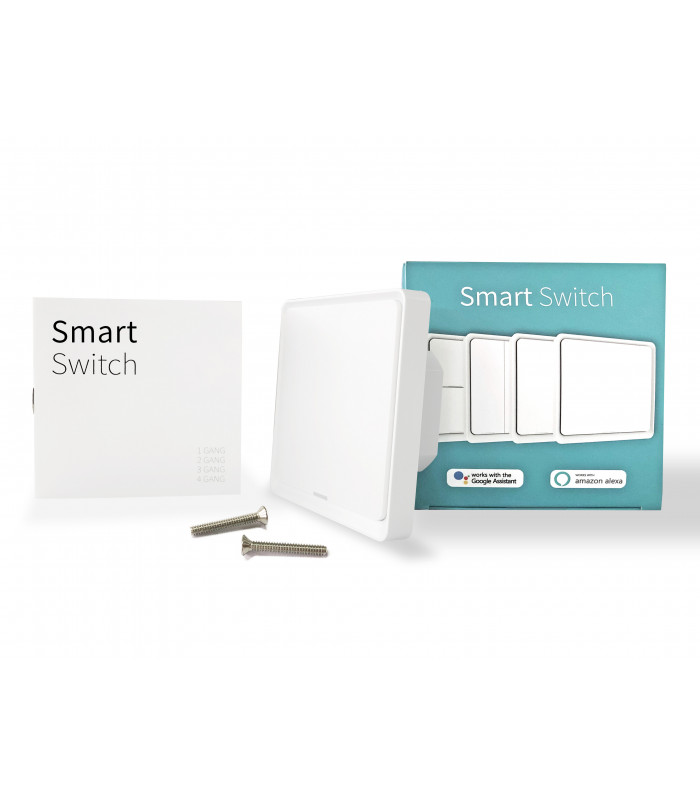 Podwójny włącznik ZigBee Tuya bez przewodu N z przekaźnikiem