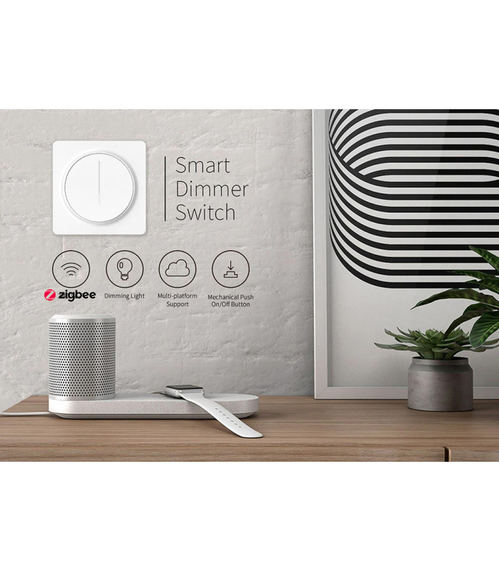 Dotykowy, inteligentny ściemniacz światła ZigBee Tuya Smart Life