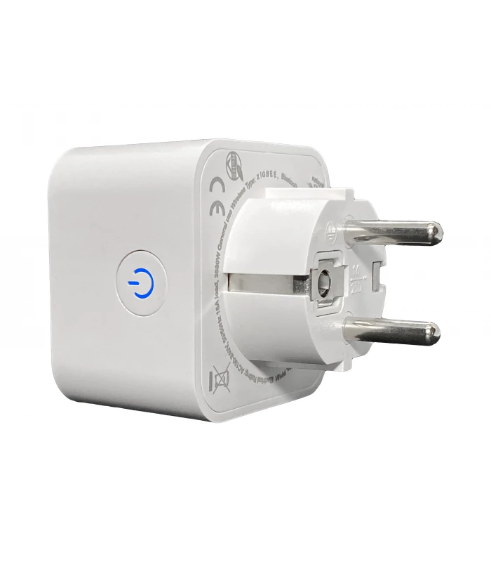Gniazdo Wtyczka ZigBee TUYA 3500W 16A z pomiarem prądu