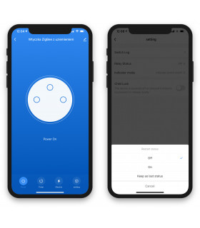 Gniazdo Wtyczka ZigBee TUYA 3500W 16A z pomiarem prądu