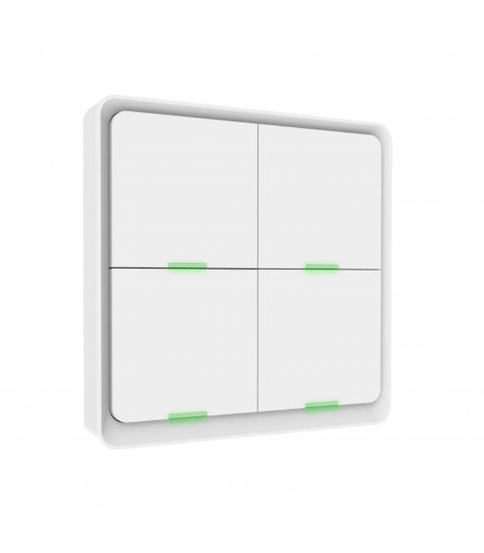 Pilot przycisk ZigBee TUYA do automatyzacji 4 kanały 12 scen