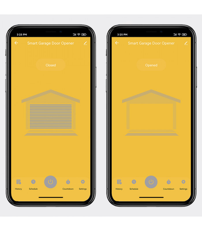 Sterownik WiFi do bram grarażowych i wjazdowych Tuya Smart Life