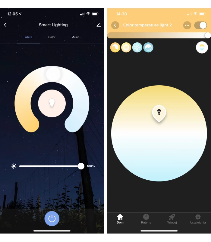 Żarówka ZigBee LED filament 7W E27 kompatybilna z Philips Hue i Tuya