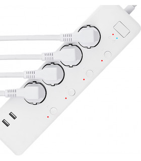 Przedłużacz listwa zasilająca z USB kompatybilna z Philips Hue