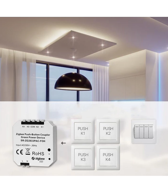 Pilot aktywator scen kompatybilny z Philips Hue