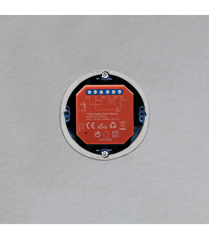 Pojedynczy moduł przekaźnika ZigBee Tuya i Smart Life do puszki