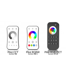 Sterownik WiFi do taśm LED RGB CCT TUYA 5 w 1 z modułem RF