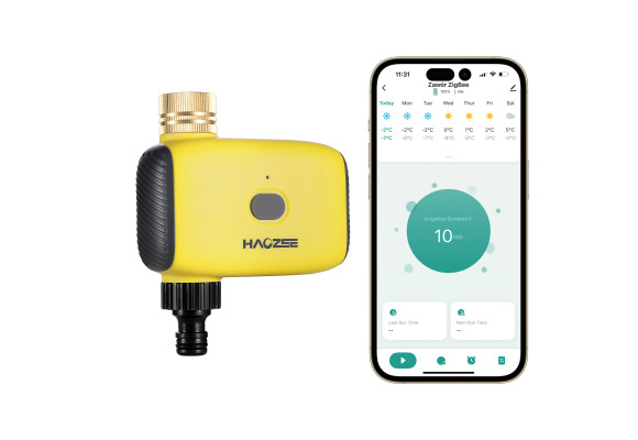 Zawór ZigBee do wody - nawadnianie i podlewanie ogrodu - TUYA Smart Home Assistant