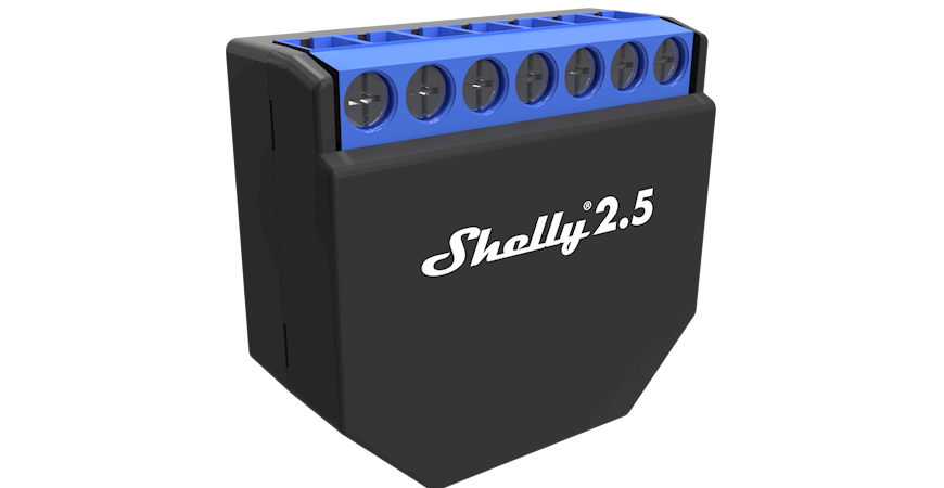 Shelly 2.5 - Nowy, mnejszy i jeszcze lepszy!