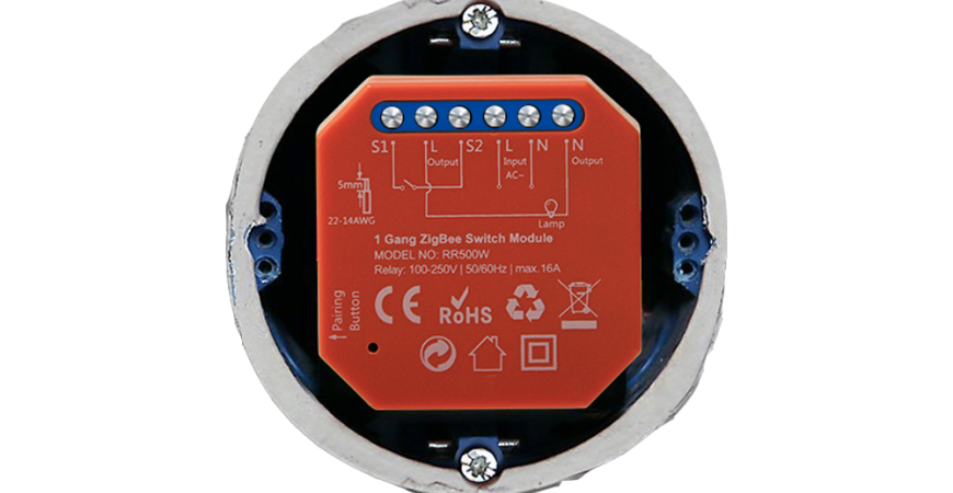 Przekaźnik ZigBee TUYA do puszki